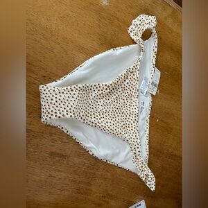 Aerie Size Small Bikini Swim Bottom NWT Cheetah Dots